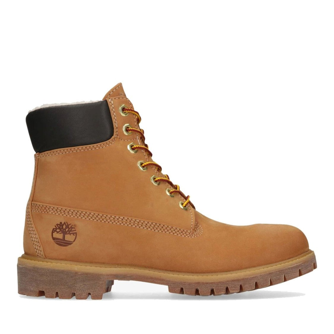 Timberland Brown Padded Collar Durable Sole Leather Boots