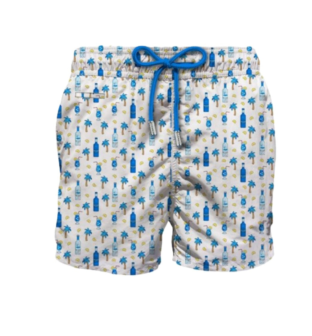 Mc2 Saint Barth Ivory Lighting Micro Fantasy Swim Shorts