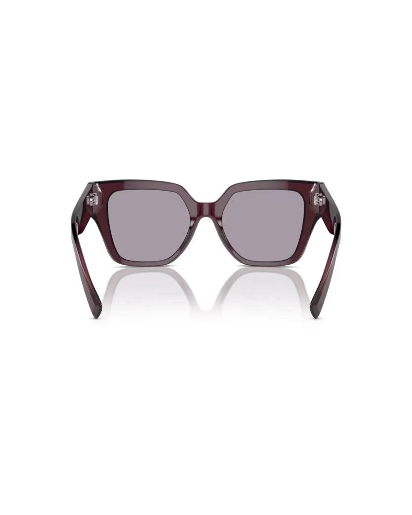 Dolce & Gabbana Square Faceted Sunglasses With Refined Pin Details
