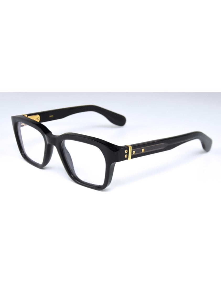 Kiurv Rectangular Black Acetate Optical Frames