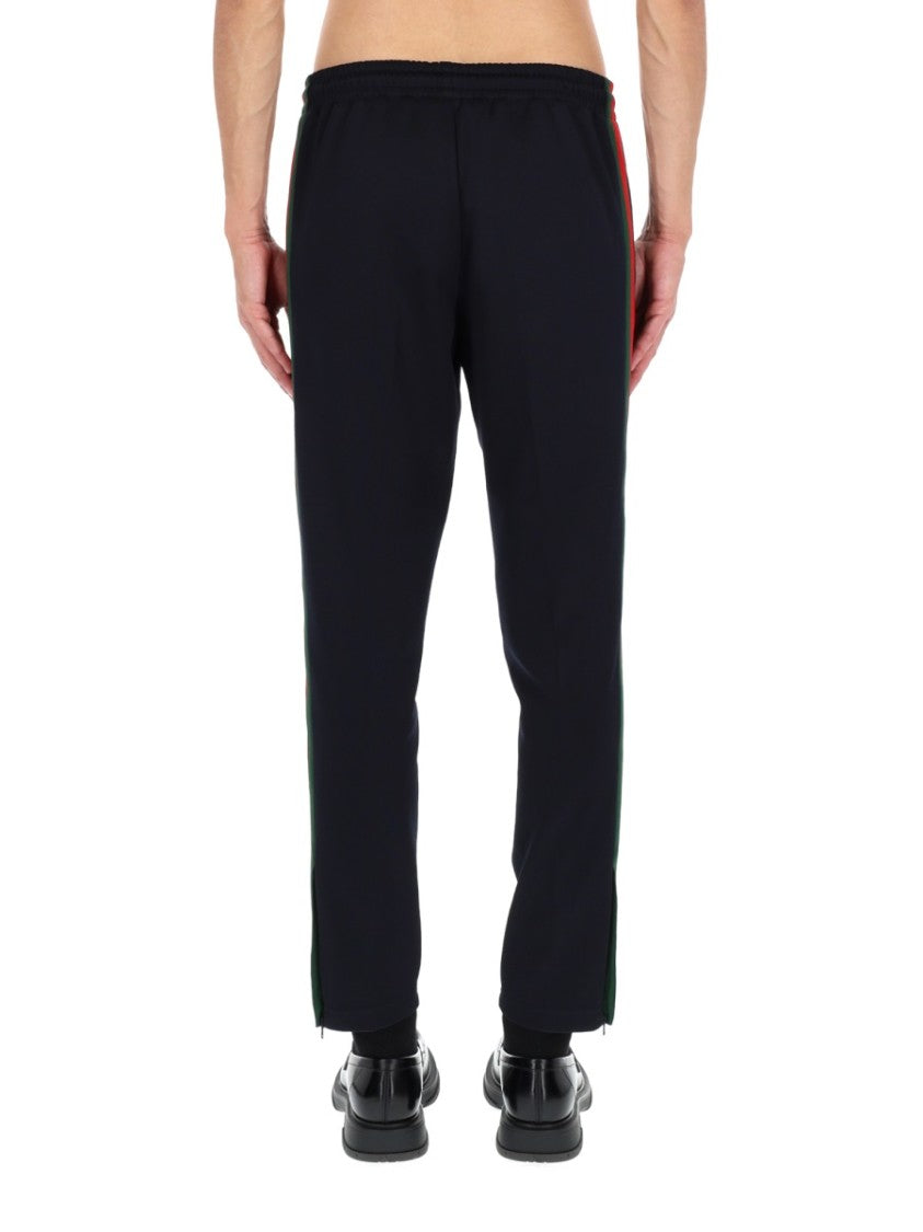 Gucci Tapered Track Pants With Bold Side Stripes