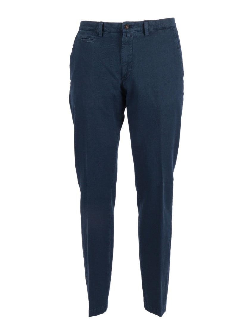 Briglia Tailored Straight Leg Textured Straight-Leg Pants