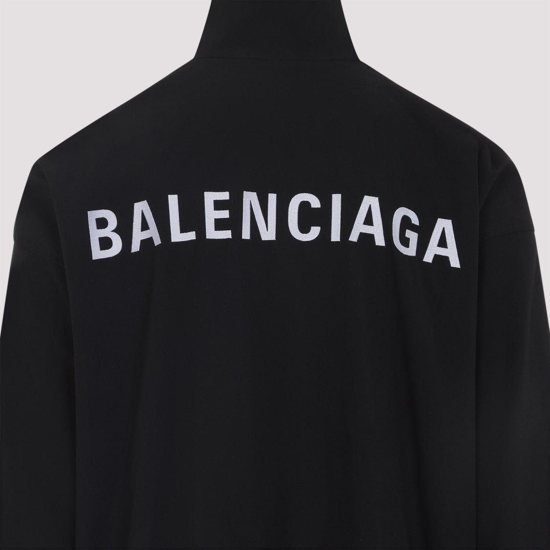 Balenciaga Black Jacket With High Collar