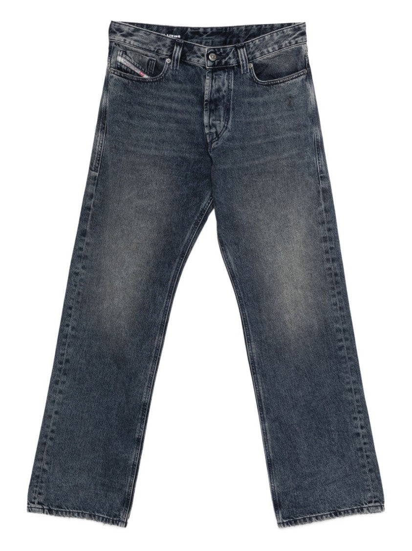 Diesel Faded Blue Denim Jeans