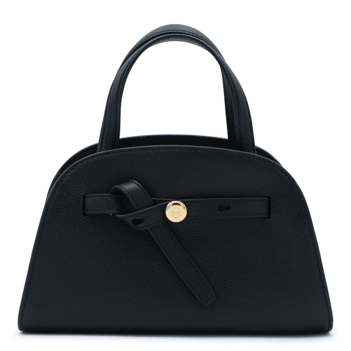 Tory Burch Top Handle Shoulder Bag Leather - Black