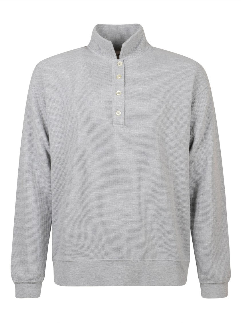 Autry Textured Grey Pullover