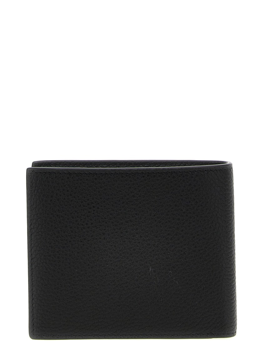 Tom Ford Embossed Logo Garnet Calfskin Wallet