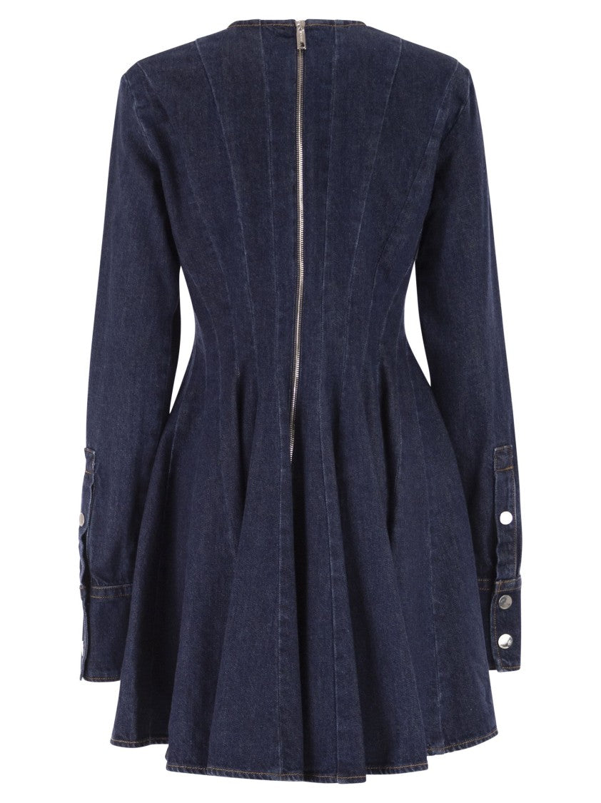 Sportmax Aereo - Mini Denim Dress