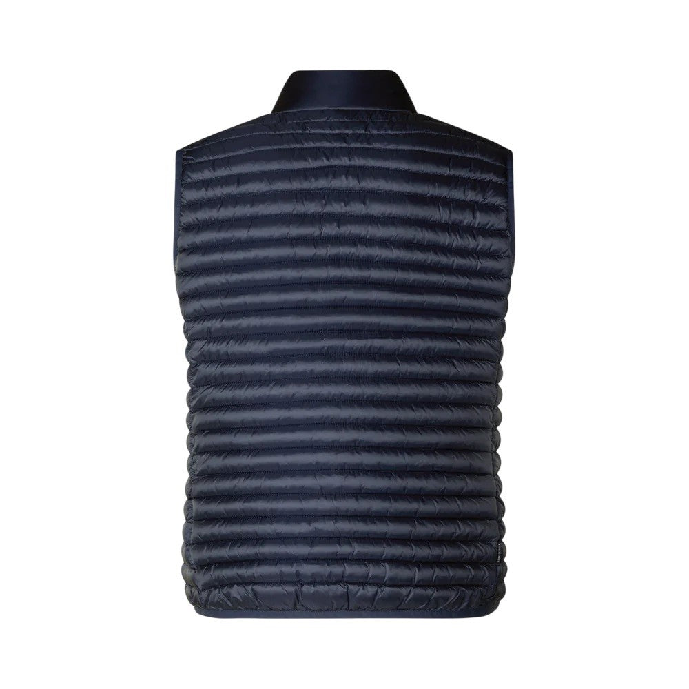 Save The Duck Slim Fit Vest With Mandarin Collar