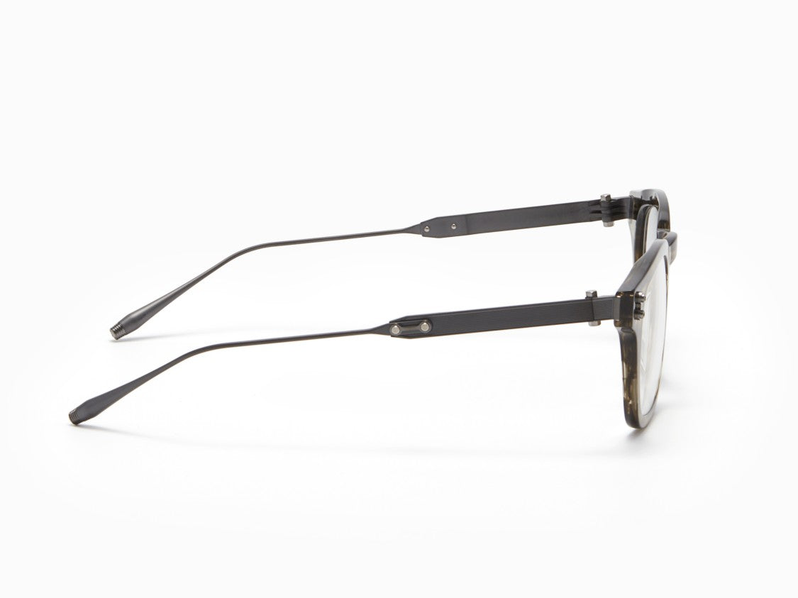 Akoni Wise Marbled Acetate Square Eyeglasses