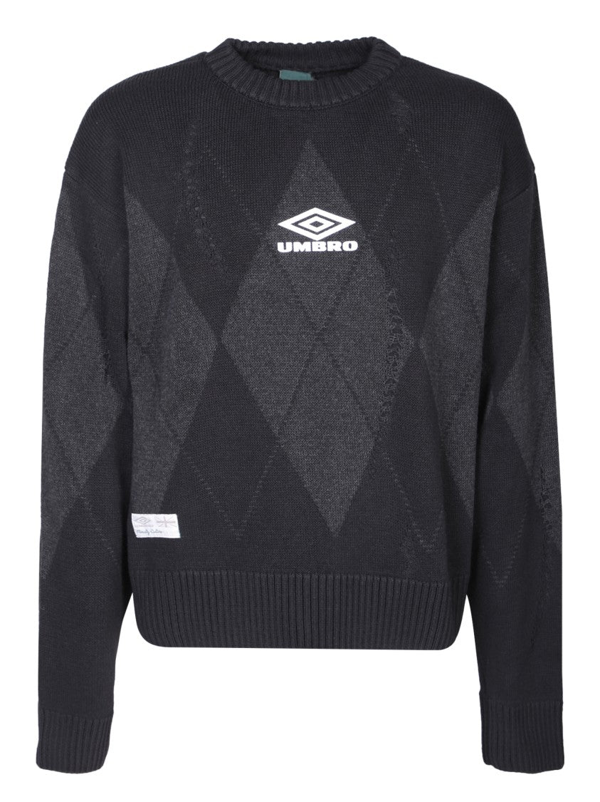 Umbro Black Knitwear Layering Piece
