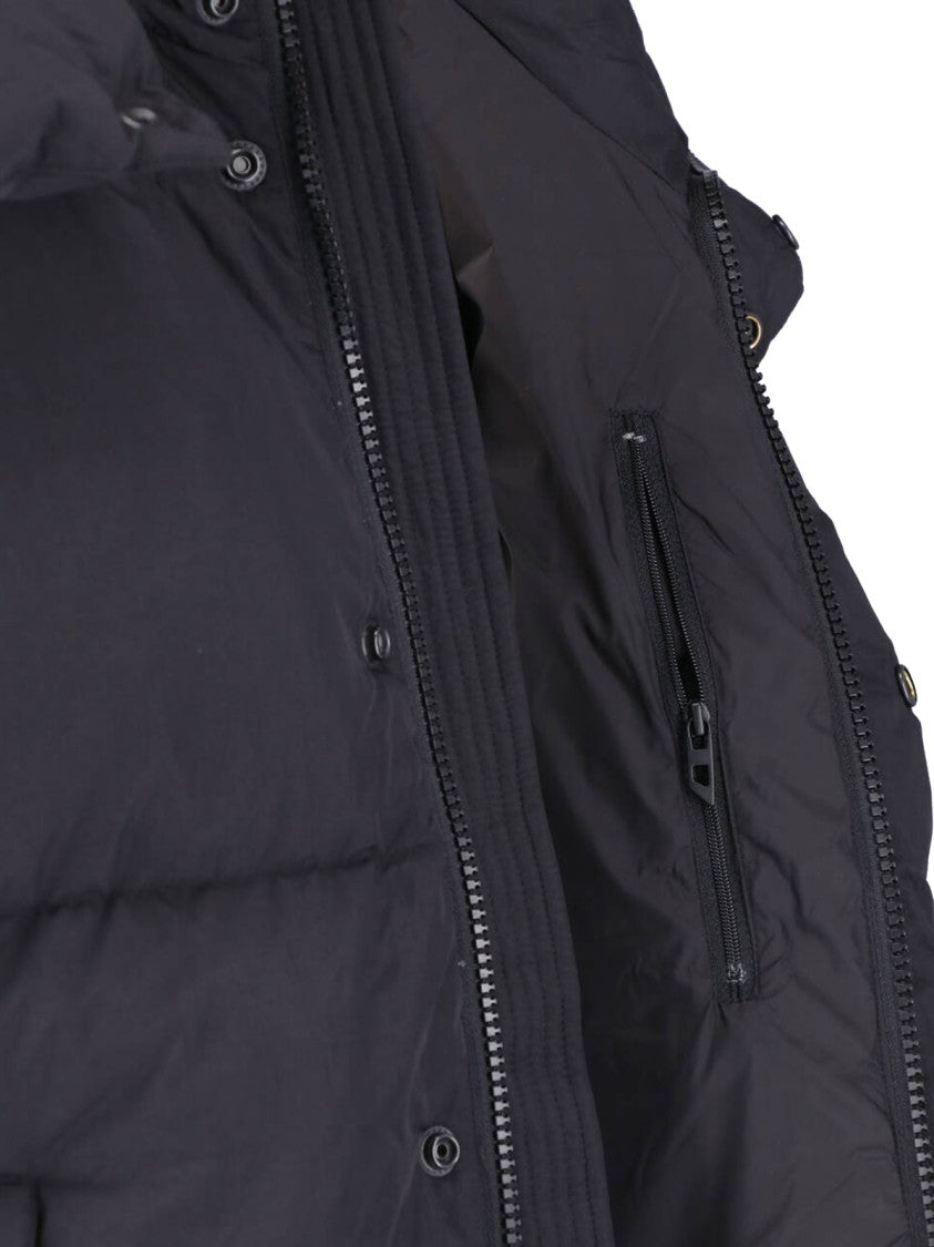 Diesel Black Hooded W Rolfys Down Jacket