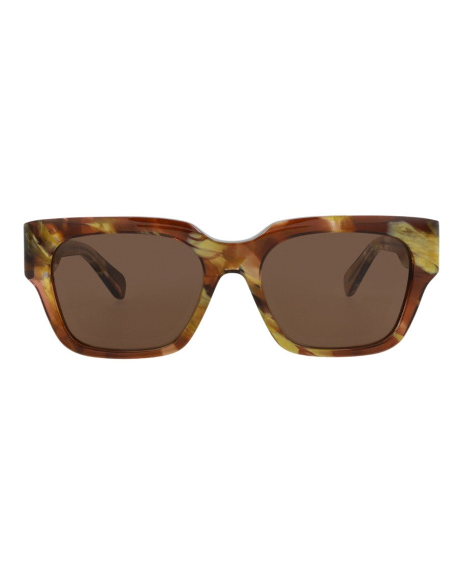 Chloé Square-Frame Recycled Acetate Sunglasses