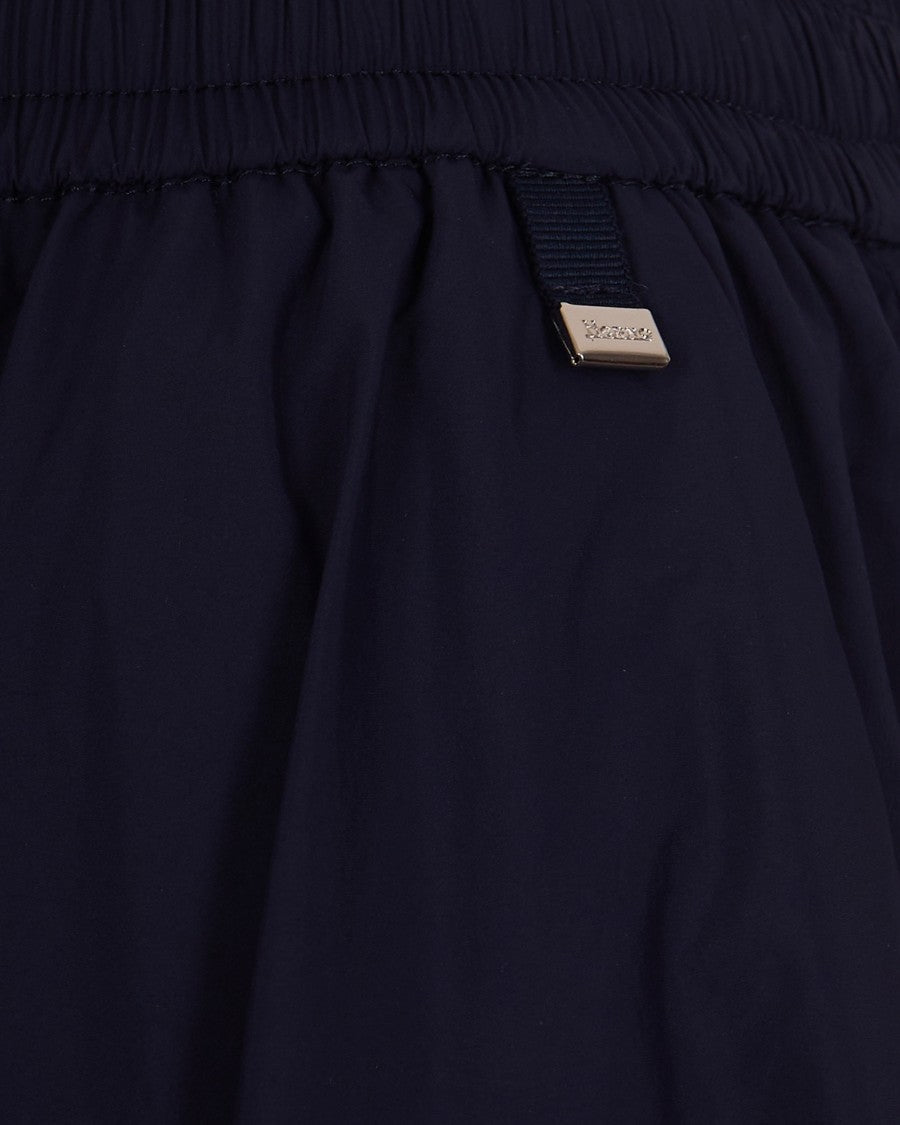 Herno Ultralight Stretch Nylon Midi Skirt