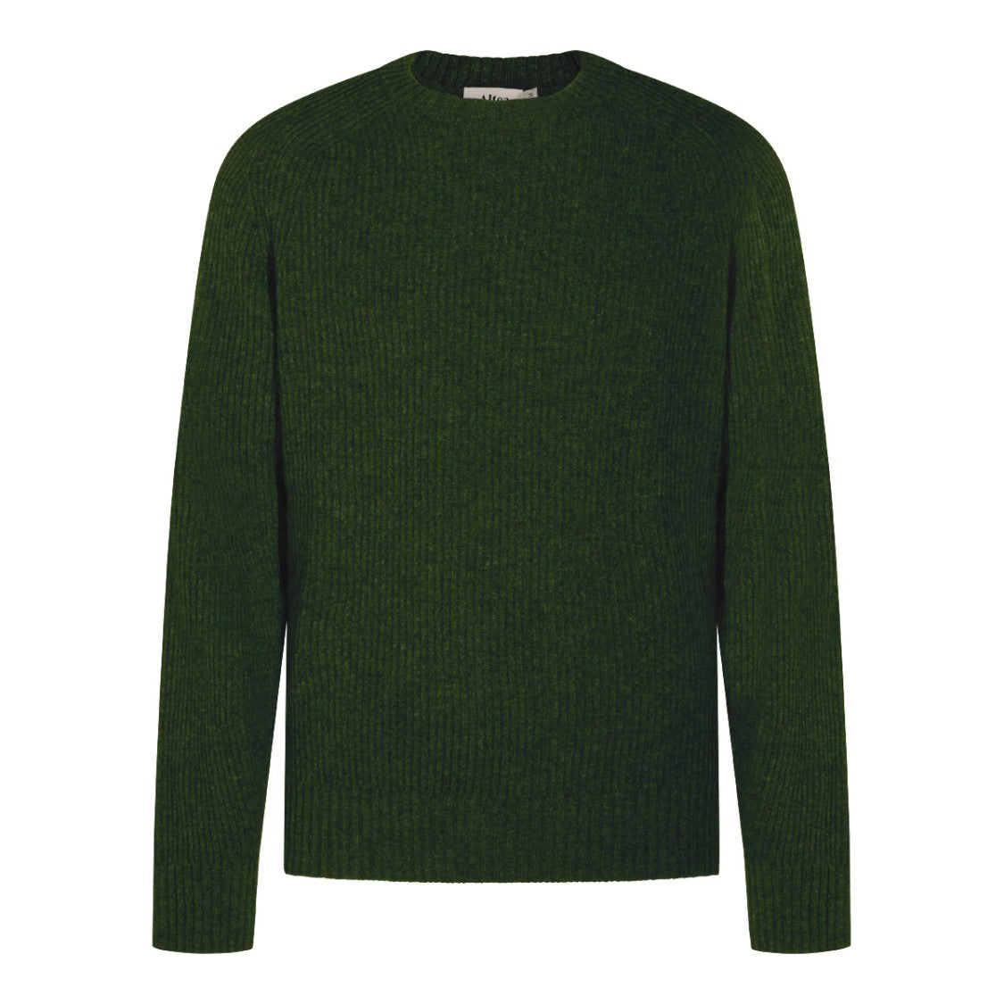 Altea Ribbed Virgin Wool Sweater With Classic Fit