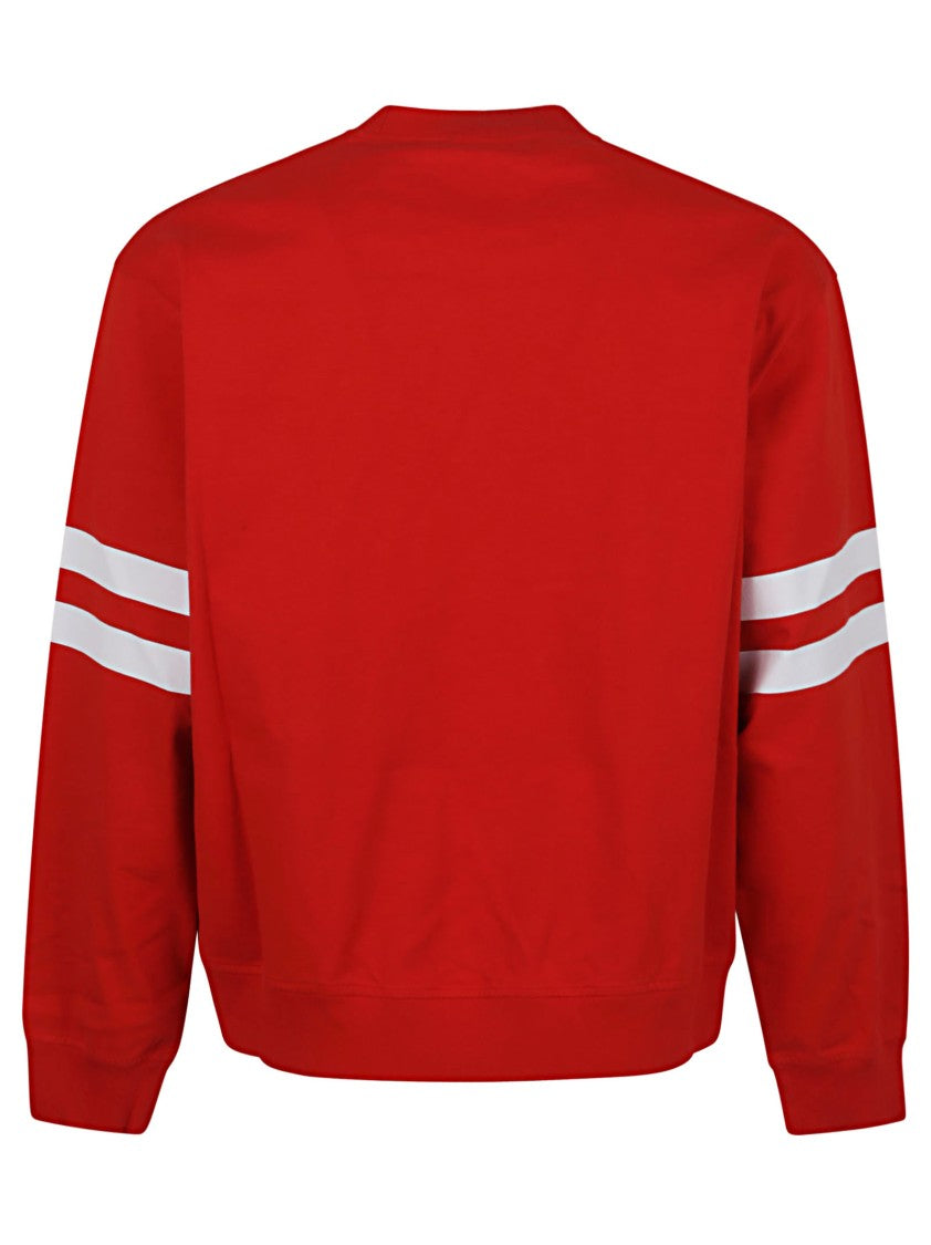 Dsquared2 Contrasting Stripe Cotton T-Shirt