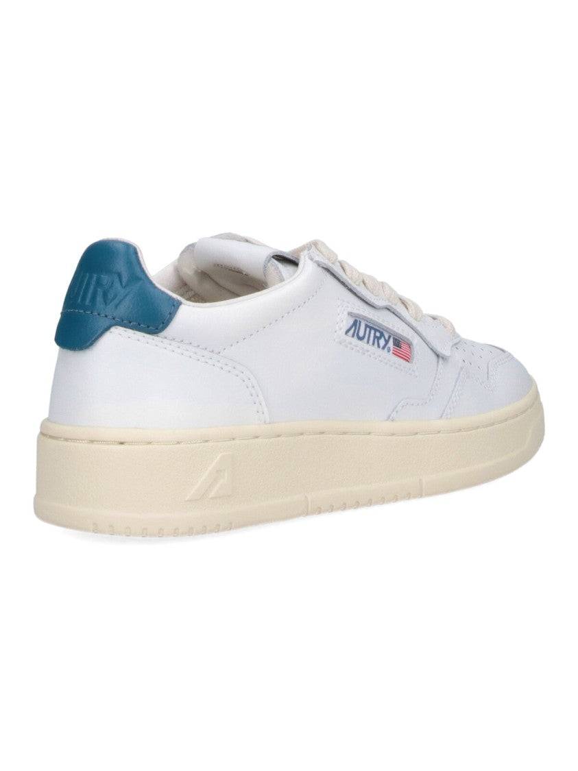Autry Low-Top White Leather Sneakers