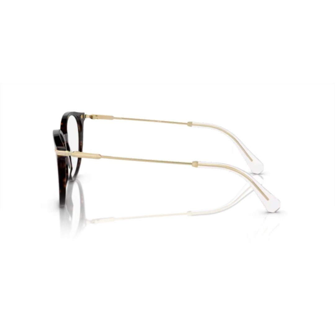 Swarovski 0Sk2009 Tortoiseshell-Patterned Round Frame Eyeglasses