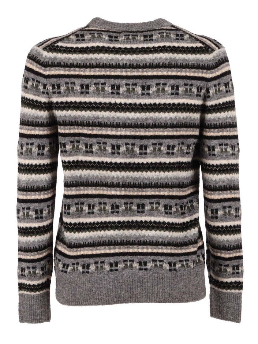 Ballantyne R Neck Sweater
