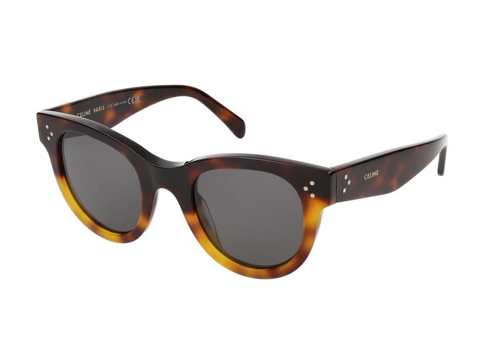 Celine Tortoiseshell Cl4003in Oversized Round Sunglasses