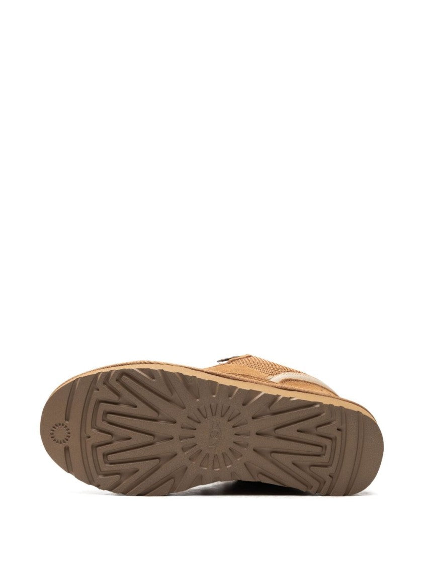 Ugg Chestnut Brown Suede Low-Top Sneakers
