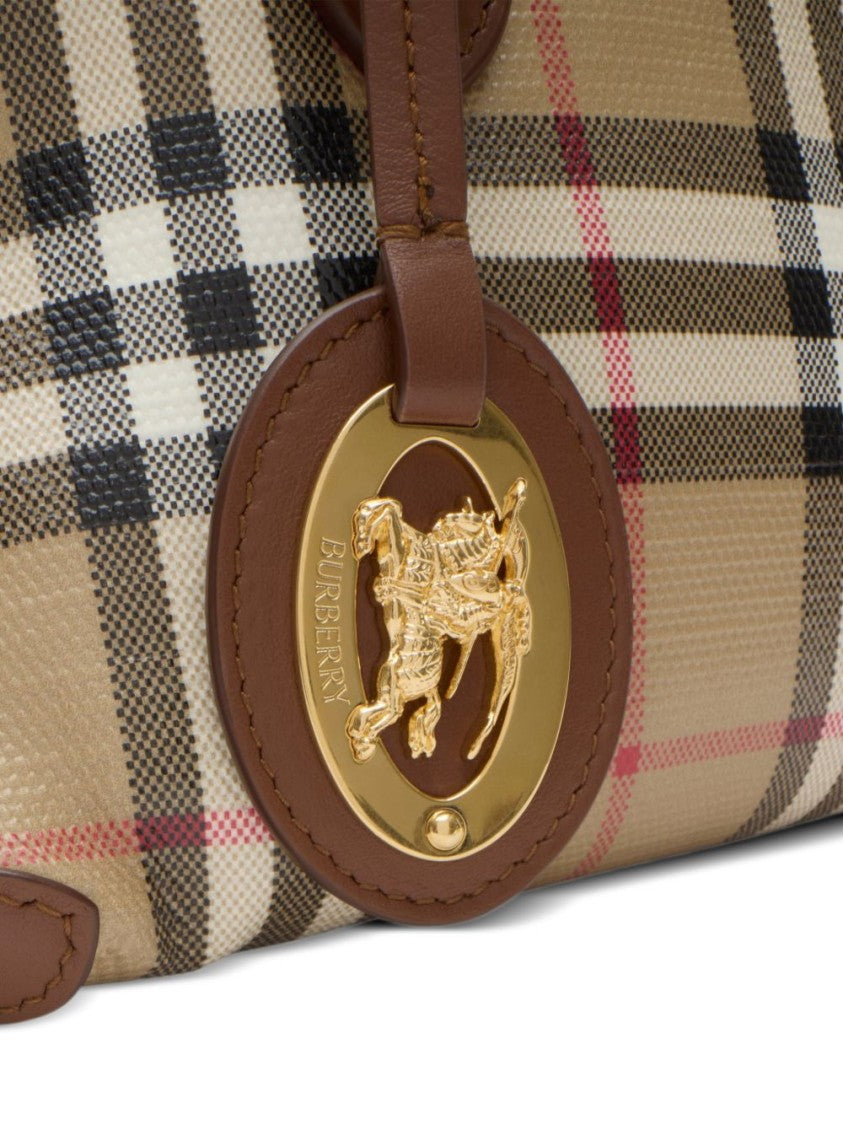 Burberry Primrose Mini Canvas Calfskin Handbag