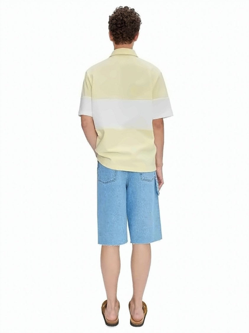 A.P.C. Light Blue Denim Shorts With Classic Five-Pocket Design