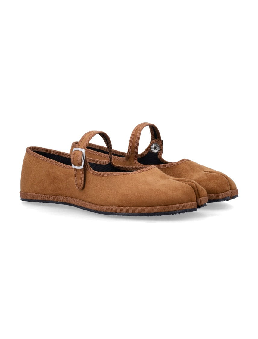 Drogheria Crivellini Papusse Soft Mary Jane Suede Effect Shoes