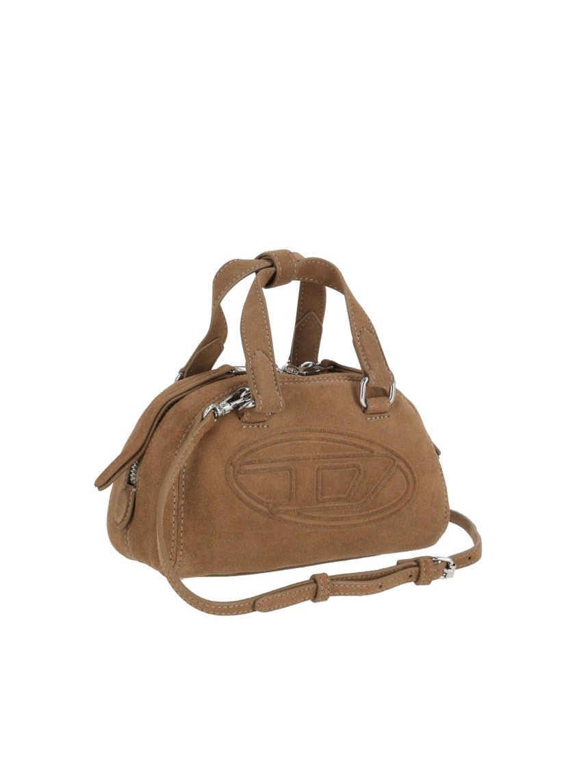 Diesel 1Dr Dome Leather Crossbody Bag