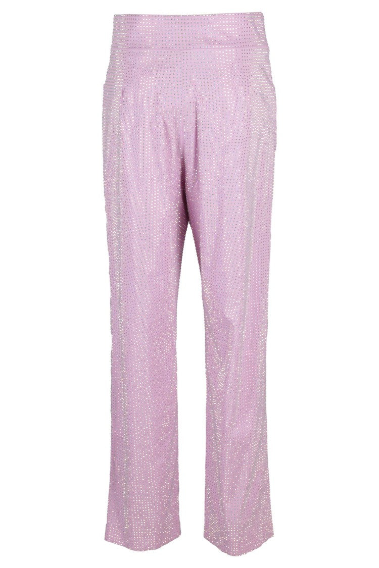 Giuseppe Di Morabito Pink Pants With Glitter Thermostrass