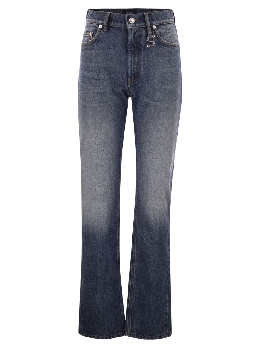 Sportmax Baita - Low-Rise Jeans