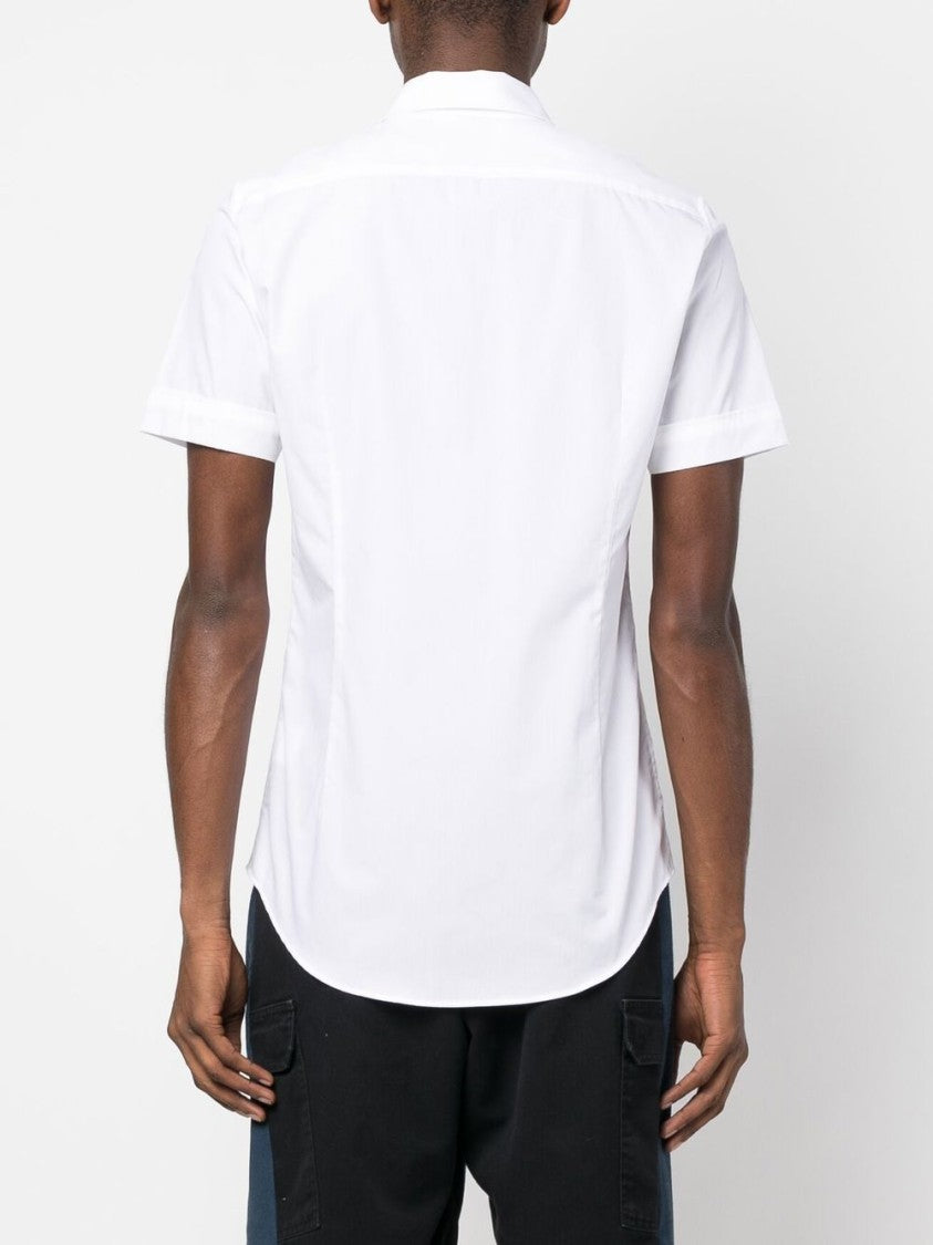 Vivienne Westwood White Organic Orb Logo Short Shirt