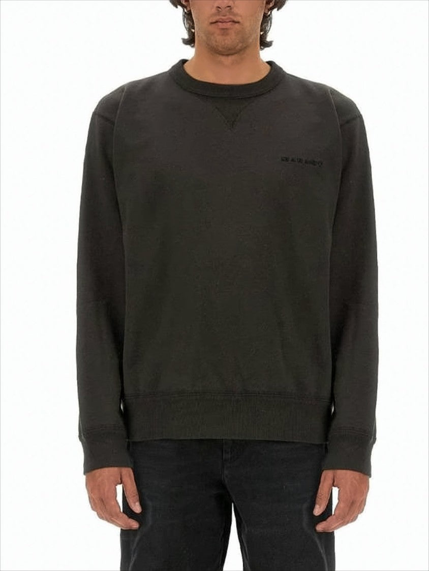 Isabel Marant Relaxed Fit Long-Sleeve Sweatshirt With V-Stitch Detail