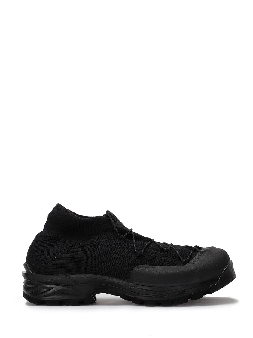 Demon Sporty Knitted Nylon Shoes With Seamless Sock Collar