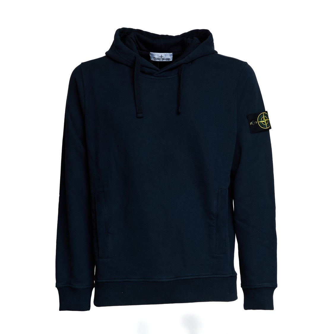Stone Island Brushed Organic Cotton Fleece Sweatshirt