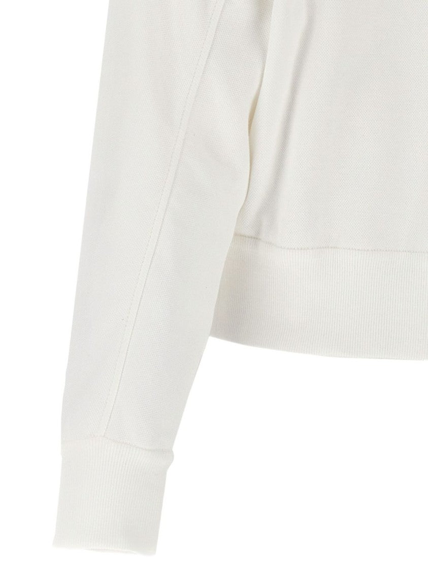 Brunello Cucinelli Zip-Up Hooded Sweater With Ribbed Cuffs