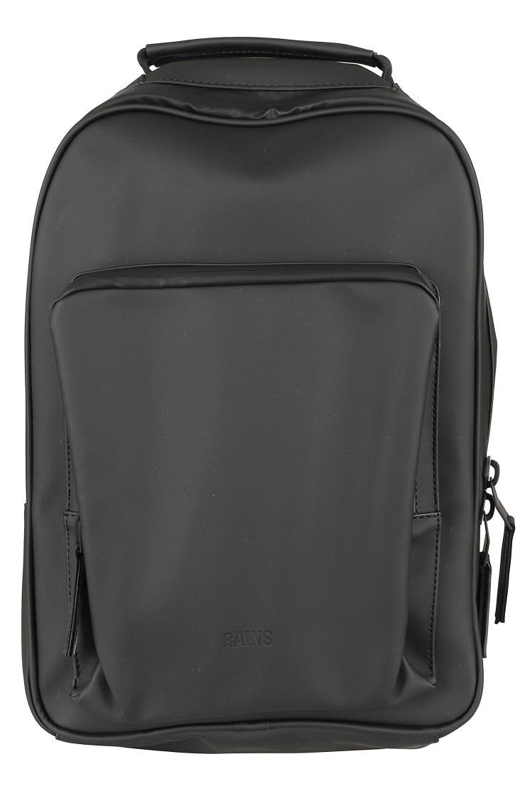 Rains Rectangular Black Daypack