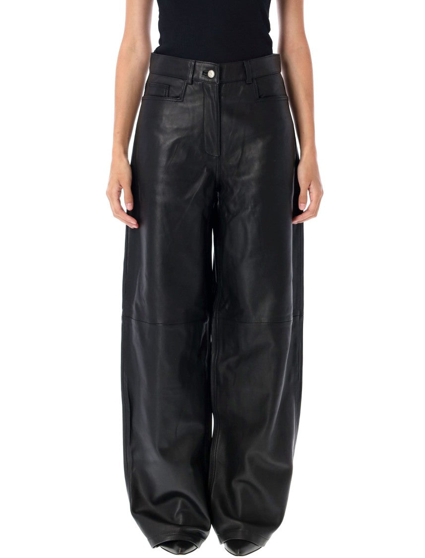 Remain Cocoon Leather Pants