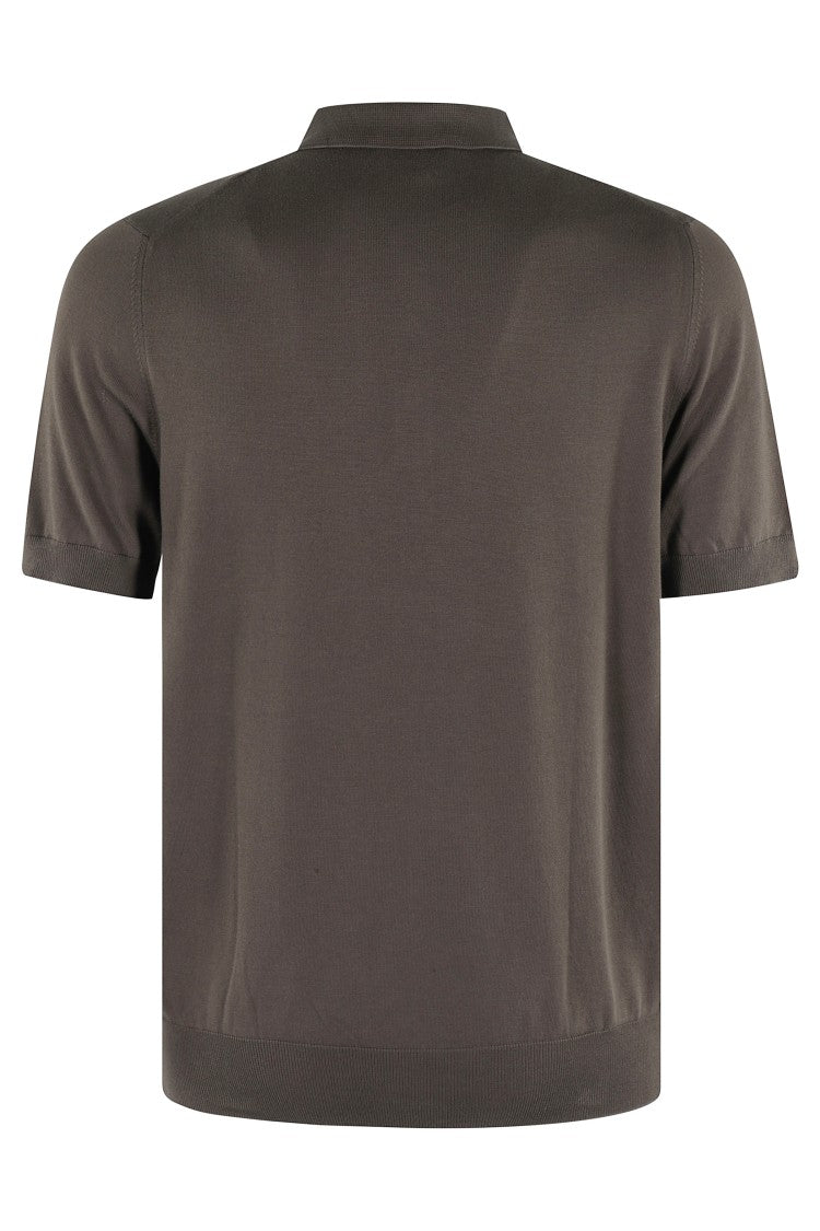 Fay Classic Cotton Knit Polo
