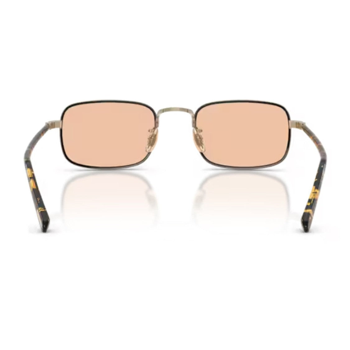 Oliver Peoples Antique Gold Brymer Ov1366t Titanium Rectangular Sunglasses