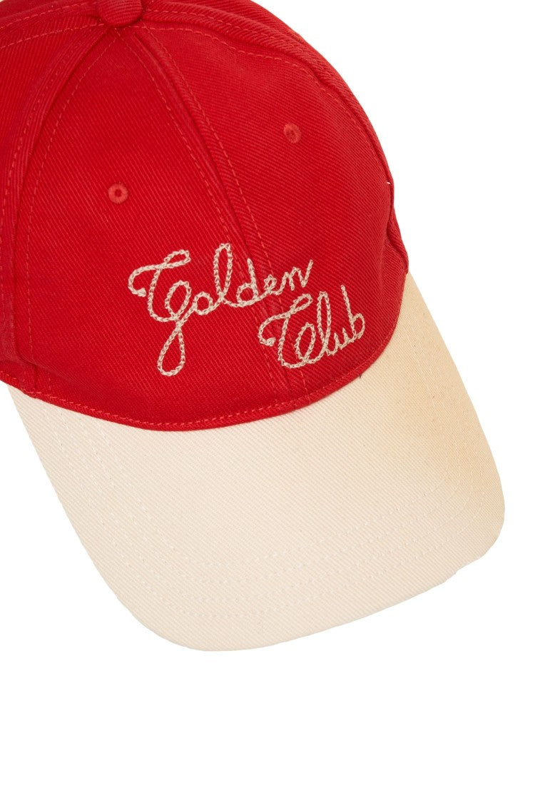 Golden Goose Baseball Cap With Logo Embroidery