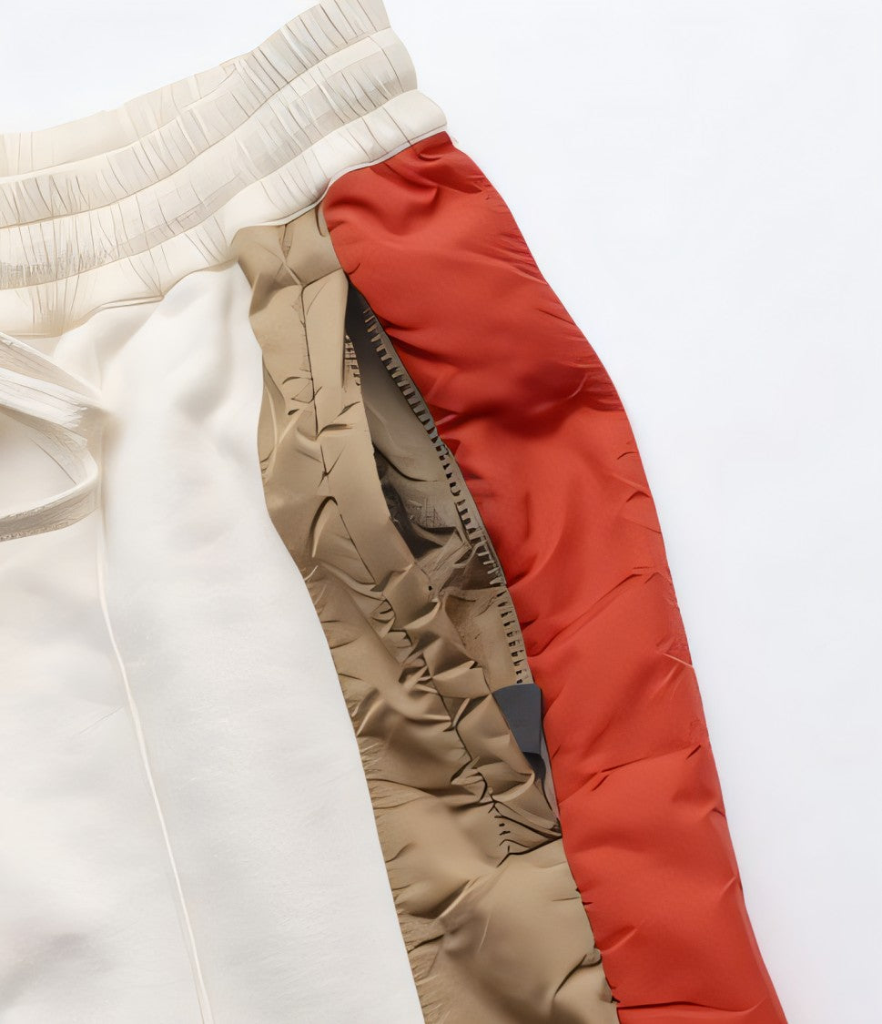 Moncler Relaxed Fit Jogger Pants With Contrasting Side Panels
