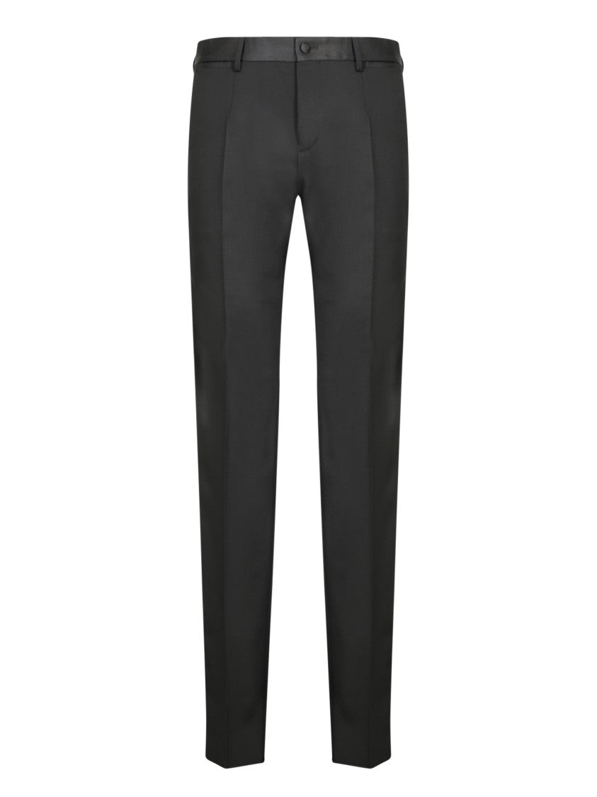 Dolce & Gabbana Tailored Black Trousers With Four Pockets
