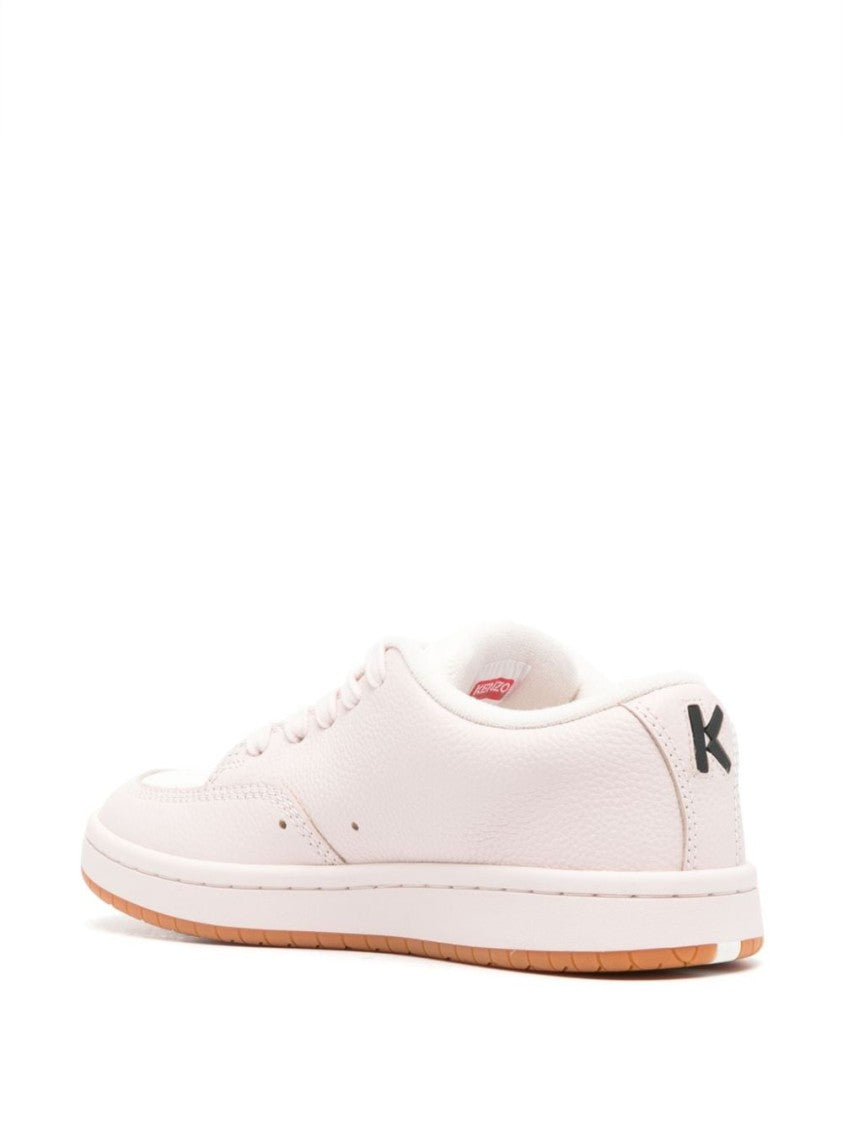 Kenzo Pebbled Calf Leather Sneakers