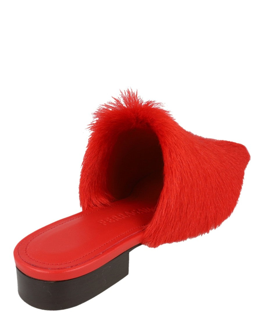 Ferragamo Selestina Fur Mules