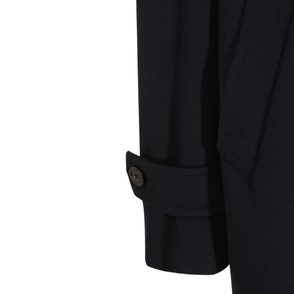 Lardini Long Coat With Minimalist Design And Tailored Finish