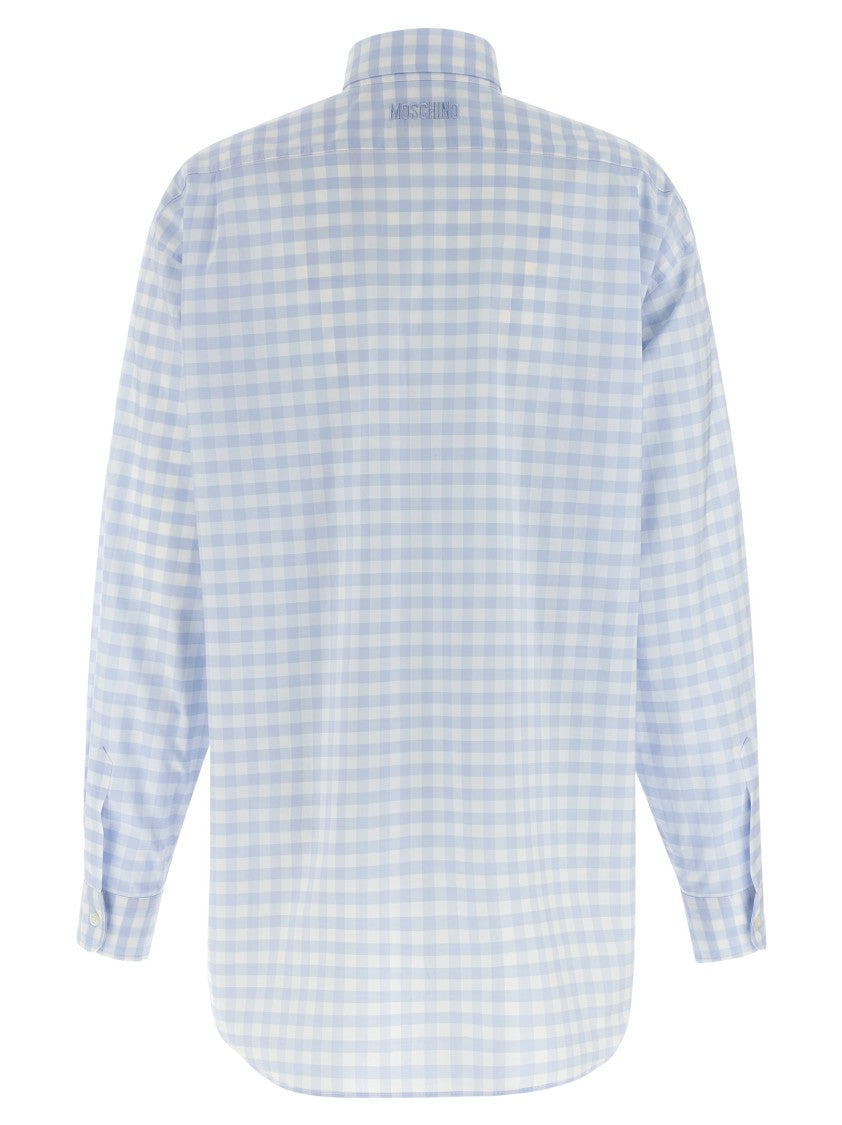 Moschino 'Heart' Vichy Shirt