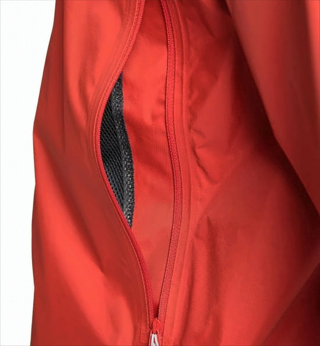 Haglöfs Red Polyamide Jacket With Hood
