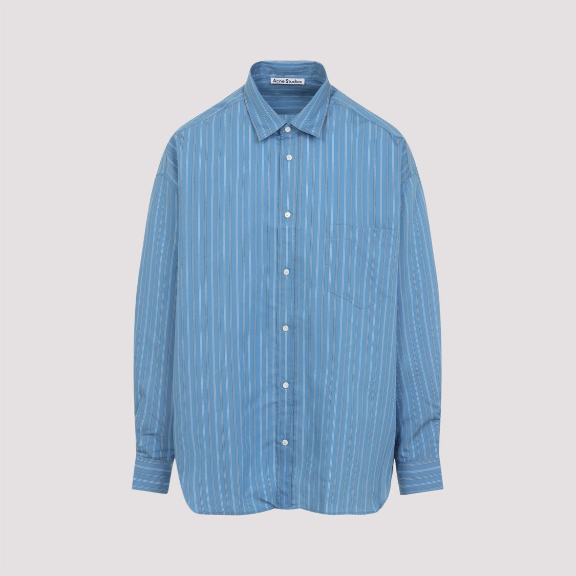 Acne Studios Blue Lyocell Shirt