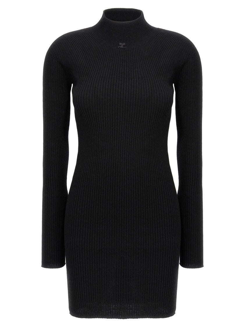 Courrèges 'Solar Light Rib' Dress